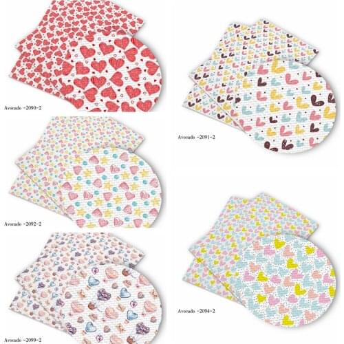 Huangtao Diy 50X150cm Love Printing Cartoon Character Pattern Double Brush Poly Fabric By Yard 100% Polyester Fabric