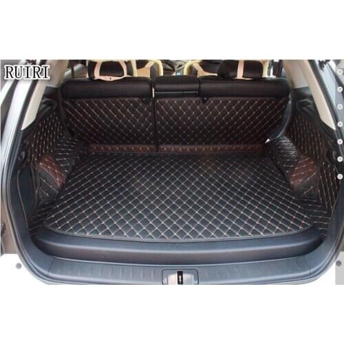 High quality! Special trunk mats for Lexus RX 450h 2014-2009 waterproof boot carpets cargo liner for RX450h 2013,Free shipping