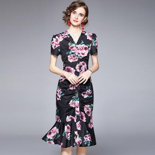 YIHERMI Summer Short Sleeve Dresses