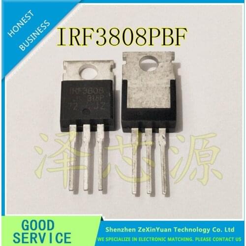 10PCS/LOT IRF3808PBF TO-220 IRF3808 TO220 NEW MOS FET TRANSISTOR