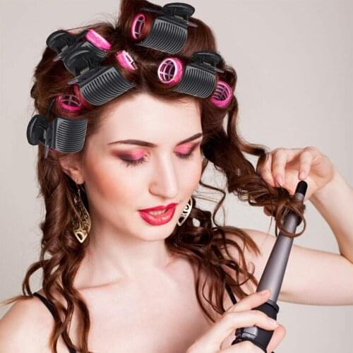 12pcs Volumizing Hair Root Clip Hair Curler Clips Clamps Roots Perm Rods Styling Rollers Natural Hair Styling Clip TLSM