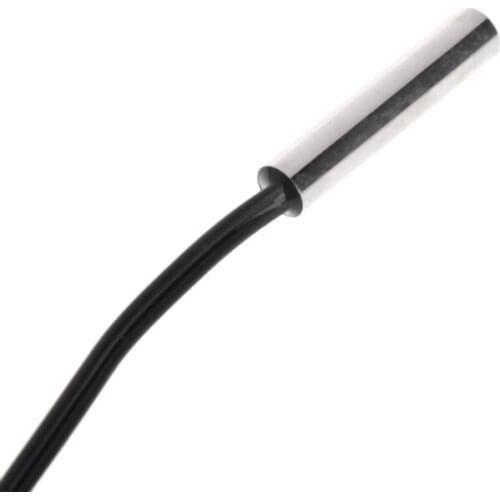 150cm NTC 10K Ohm 1% 3435 Thermistor Temperature Sensor Cylinder Probe 1.5m Wire