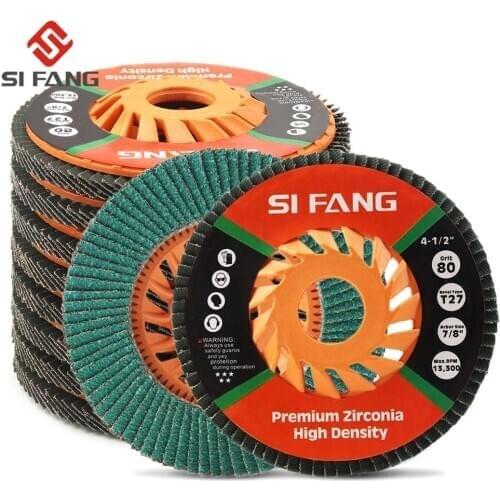 2/5/10Pcs 4.5Inch 115mm Sanding Discs Premium Zirconia Flap Disc Grinding Wheel 60-120 Grit Angle Grinder Disc