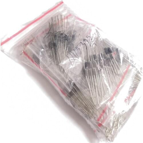255pcs 1N4001 1N4004 1N4007 1N5408 UF4007 FR307 1N5819 1N5822 6A10 10A10 Fast Switching Rectifier Schottky Diode Assorted Kit