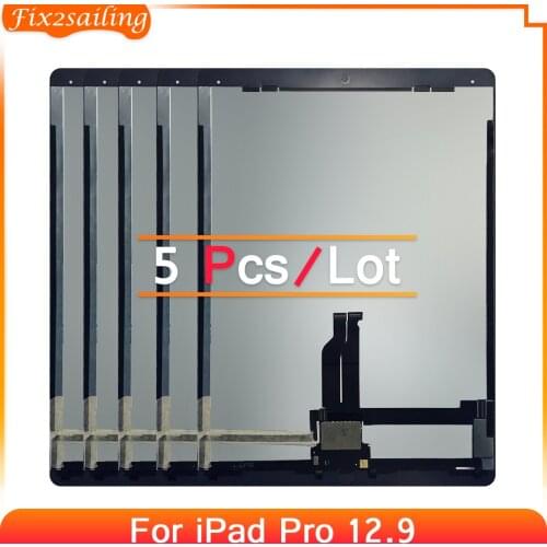 5Pcs LCD Display Touch Screen Digitizer Sensors Assembly Panel For Apple iPad Pro 12.9" A1652 A1584 LCD Replacement Part
