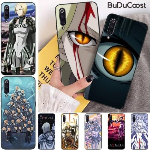 Claymore anime girl Phone Case For Xiaomi Mi 9 9T CC9 CC9E 8 SE Pro A2 Lite 6X 5 A3 A1 Max Mix 2 3