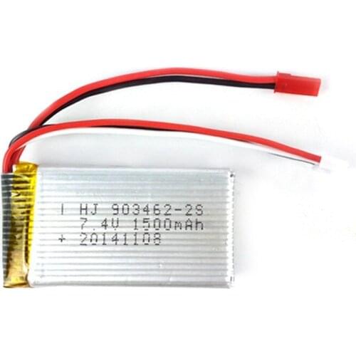 Ewellsold L959 L969 L979 L202 2.4G RC car V913 rc helicopter 7.4V 1500Mah li-polymer battery