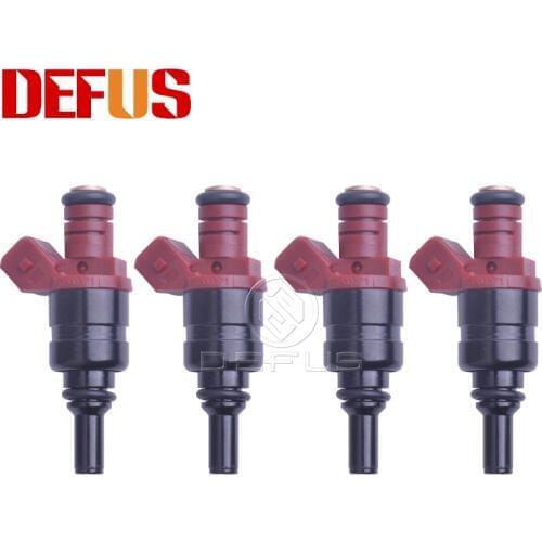 DEFUS 4X 6900371 42lb 440cc Fuel Injector Nozzle Bico For VOLVO S40 V40 1.9L V4 2000-2004 FJ667 1550388 852-12165 High Impedance