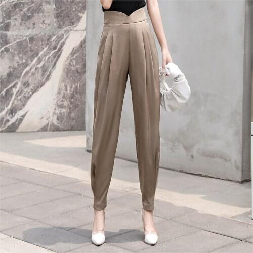HAGEOFLY Women's Cropped Trousers