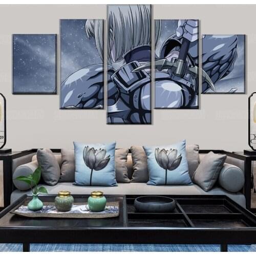 Canvas HD Prints Pictures Home Decorative Living Room Framework 5 Pieces Anime Claymore Paintings Wall Art Modular Poster