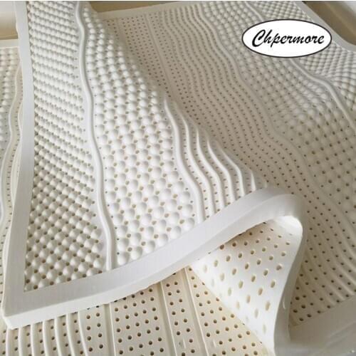 Chpermore 100% Natural latex Tatami Mattress Toppers Foldable single Mattresses For Family Bedspreads King Queen Twin Full Size