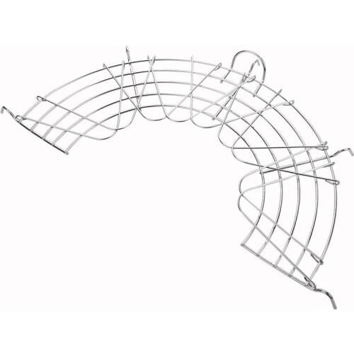 Multi-function Frying Oil Filter Rack Stainless Steel Semicircle Steaming Drain Oil Holder Kitchen Cooking Foldable Gadgets