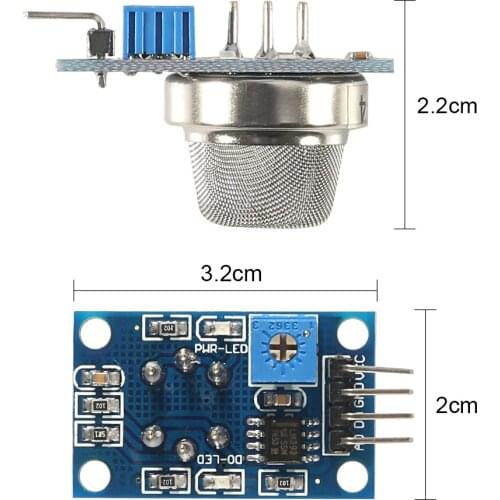 MQ-4 gas methane sensor module MQ4 for arduino MQ-4 Gas Methane Sensor Module