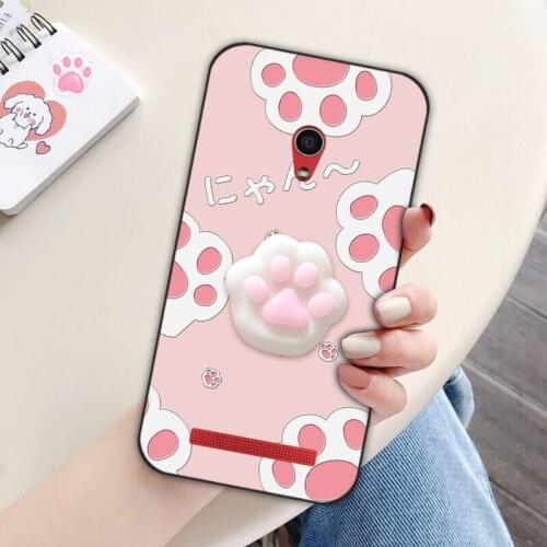 Squeeze Toy Phone Case For Asus Zenfone Max Pro M2 ZB631KL ZB633KL ZB602KL 5Z ZS620KL ZE620KL Finger Pinch Squishy Soft Cover