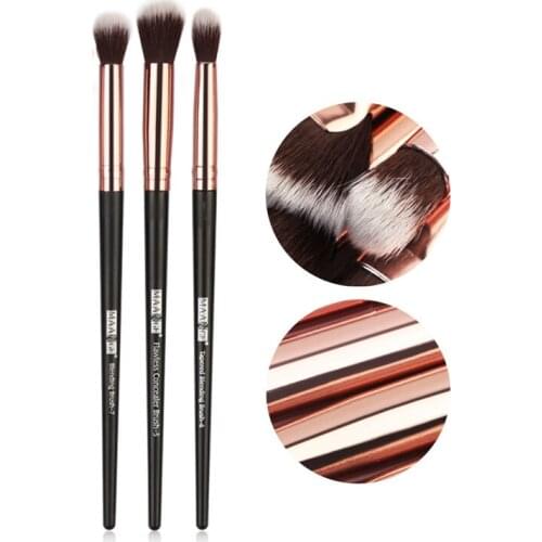 MAANGE Pro 15Pcs Makeup Brushes Set Eye Shadow Foundation Powder Eyeliner Eyelash Lip Make Up Brush Cosmetic Beauty Tool Kit Hot