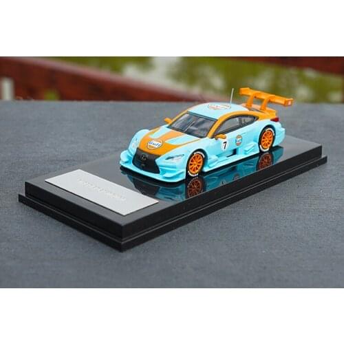 Original factory 1:64 lex us RCF SUPER GT500 alloy toy car toys for children diecast model car Birthday gift