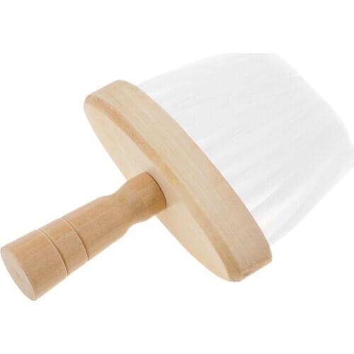 Salon Barber Cleaning Hairbrush Hair Sweep Brush Hairdressing Neck Face Duster Brush Soft Hair Styling Tool