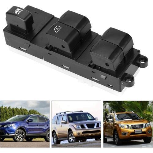 Master Electric Window Lifter Control Switch Front Left Button for Nissan Pathfinder R51 Navara D40 04-16 25401-BB65B Auto Parts