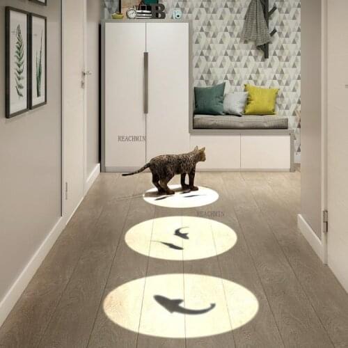 Nordic projection fish ceiling lights bedroom living room corridor stair ceiling lamps LED aisle shopping decorated lighting