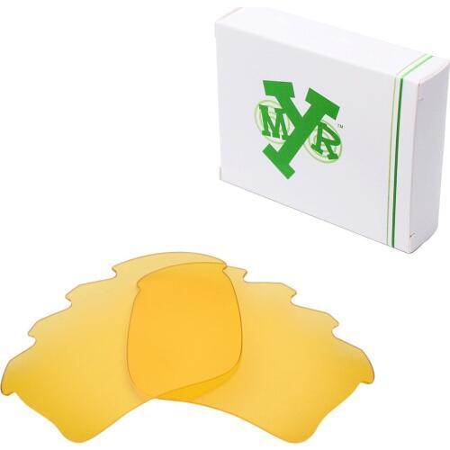 Mryok Replacement Lenses for Oakley Half Jacket XLJ Vented Sunglasses HD Yellow