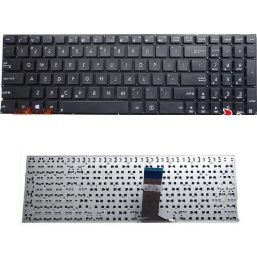SSEA New US Keyboard no frame for ASUS X503M X554L Y583L W519L X555L R556L A555L F555L