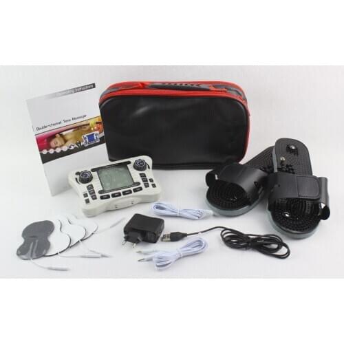 TENS UNIT/Dual channel output TENS EMS pain relief/Electrical nerve muscle stimulator/Digital therapy massager/Physiotherapy