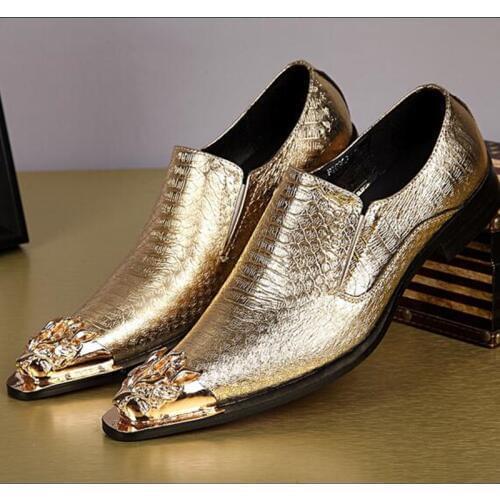 Summer Men Business dress leather shoes Luxury Brand Noble Elegant for Wedding dresses Shoes Mens model Dancing Trend shoes