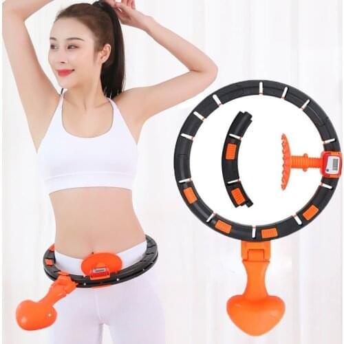 Smart Counter Hoop Fitness Sports Hoop Yoga Beauty Waist Fat Burning Detachable Indoor Outdoor Exercise Equipment