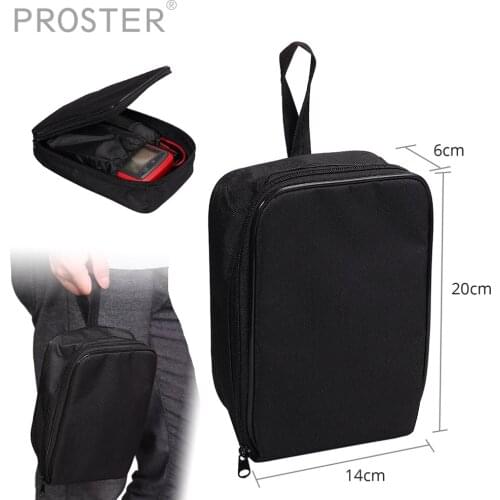 Proster for Magnetic Hanger Loop Strap Kit Storage Cloth Bag for Multimeter Fluke Universal