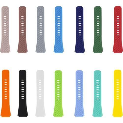 Yopo Waterproof Silicone watchband 20mm colors strap with pin buckle for Samsung gear S3 smart watch accessories Quick release