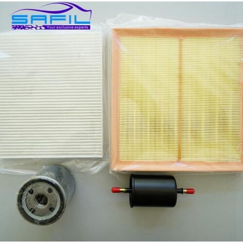 Air filter + cabin filter + oil + fuel filters for Zotye T600 ZT60015 BNBK113196A LPW100180 96335719