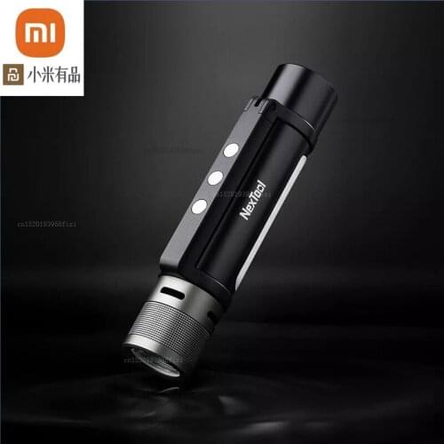Xiaomi youpin outdoor 6 in 1 LED flashlight super bright flashlight waterproof camping night light scalable emergency light