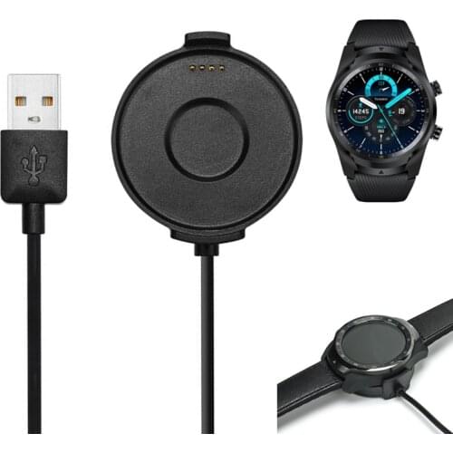 Smartwatch Dock Charger Adapter USB Charging Cable for Ticwatch Pro /2020/4G LTE Sport Smart Watch Power Charge Accessories
