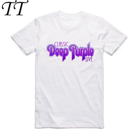 2019 Men And Women Rock Band Deep Purple Fashion T Shirt O-Neck Short Sleeve Summer Casual Polyester Unisex T-shirt HCP971