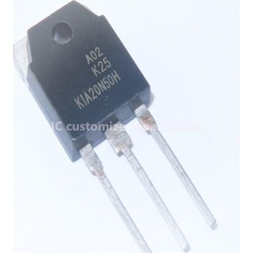 5PCS/LOT NEW KIA20N50H TO-3P 500V 20A Triode transistor