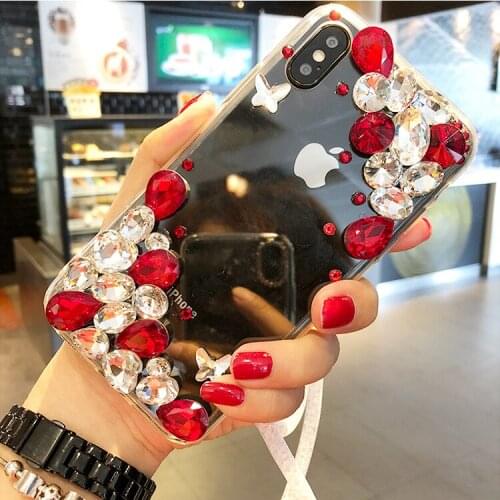 Glitter Strap Diamond Case for Samsung Galaxy A9 A51 A71 A50 A70 A72 A52 A42 A12 A21S S21 Ultra S20 FE S10 Plus Ultra Note 20 10