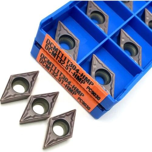 DCMT11T304 HMP PC9030 Carbide tool Internal Turning Tool CNC High-quality lathe Cutting tools DCMT 11T304 turning insert