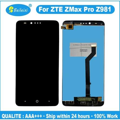 For ZTE ZMax Pro Z981 LCD Display Touch Screen Digitizer Assembly Replacement Parts