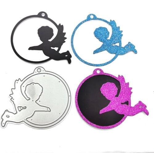Julyarts Angel Die Cuts for Card Making Scrapbooking Dies Metal Paper Cards Decorative Crafts Embossing