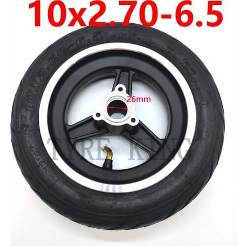 10X2.70-6.5 Electric Scooter Vacuum Tire Wheels 10 Inch Tubeless Tyre for Balance Scooter Xiaomi Nine Balanced Car wheel
