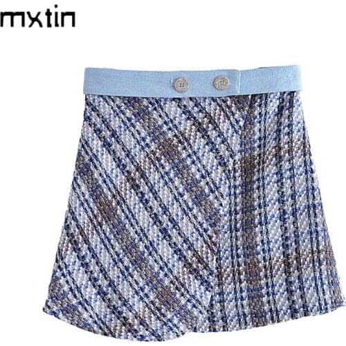 Mxtin Womens Autumn Skirts