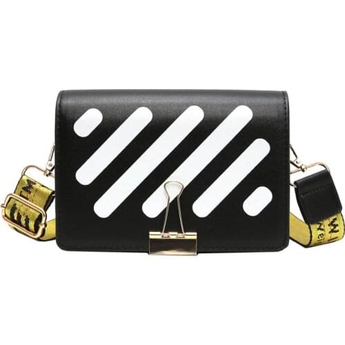 2019 New Womens Handbag Women Stripe High-capacity Bag One Shoulder Bag Fashion Womens Leisure Messenger Handbag