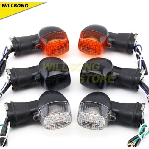 Front Turn Signal Lights Lamp Indicator For KAWASAKI NINJA 250R/500/500R EX500 GPZ500/S GPZ1000 ZZR600 ZRX1200S Motorcycle Parts