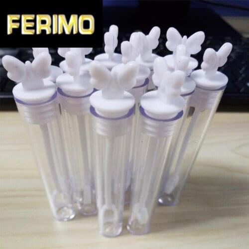 12Pcs New Butterfly Empty Bubble Soap Bottle Home Wedding Favor Xmas Party Decor