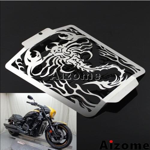 Motorcycle Radiator Grill Grille Cover Guard For Suzuki Boulevard M109R VZR1800 2006-2018 Chrome Scorpion Radiator Grille