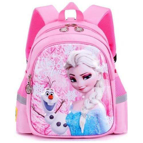 Disney Frozen Elsa Backpack Girls Shcool Bag Kids Children Schoolbags Lovely Knapsack Baby Bags Gift For Girl