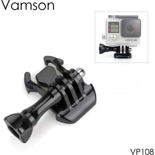 Vamson for GoPro Accessories for Xiaomi for yi Long Screw Base Mount for Gopro Hero 8 7 6 5 4 3+ 2 for SJ4000 for SJCAM VP108
