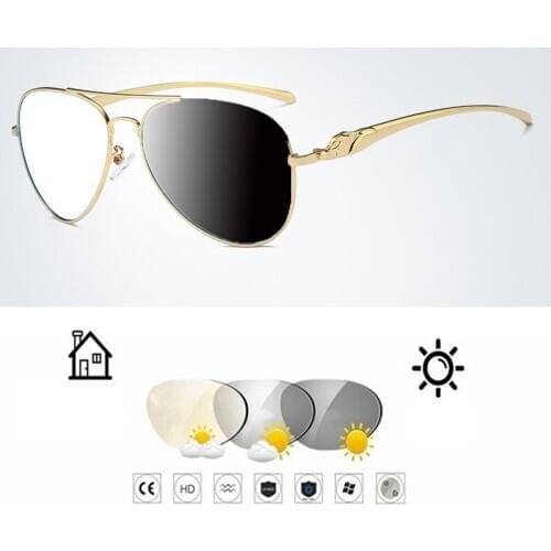 High-grade Alloy Leopard Decoration Photochromic Grey Reading Glasses +0.75 +1 +1.25 +1.5 +1.75 +2 +2.25 +2.5 +2.75 To +4
