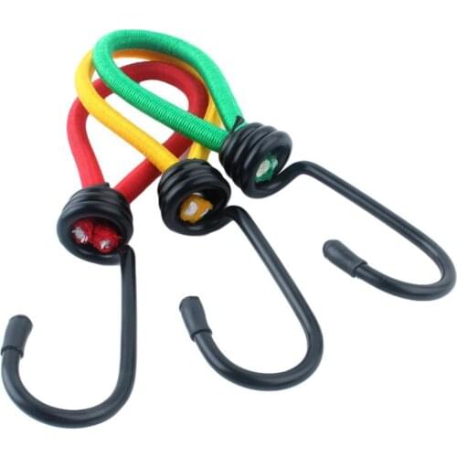 1pc 15cm Tent Elastic Rope Buckle Outdoor Camping Fixed Binding Elastic Rope Hook Tent Holder Tihgt Buckle Tent Accessory