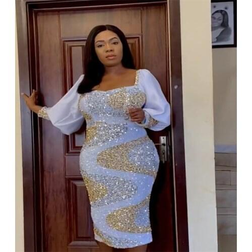 Sequin african lace fabric 2021 high quality lace 5yard lot Latest embroidery Nigerian French Lace JY-100